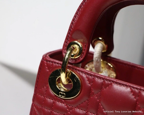 Tony Luxuries Lambskin With diro Mini Lady 0813
